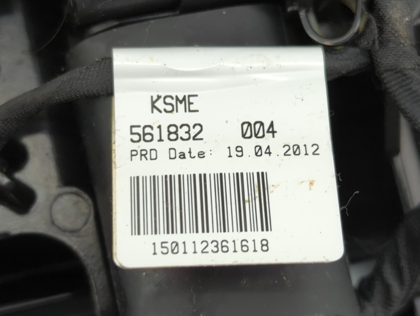 2013 Audi A6 Information Display Screen Black - Oemusedautoparts1.com