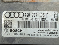 2013-2016 Audi A6 PCM Engine Control Computer ECU ECM PCU OEM P/N:4G0907115F 0261S07672, 8K2907115L Fits Fits 2013 2014 2015