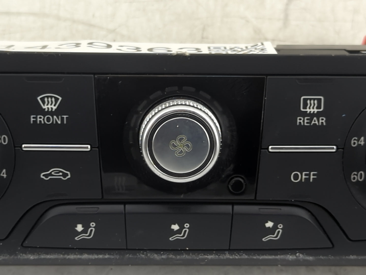 2012-2015 Audi A6 Climate Control Module Temperature AC/Heater Replacement P/N:4G0 820 043 AH Fits Fits 2012 2013 2014 2015 