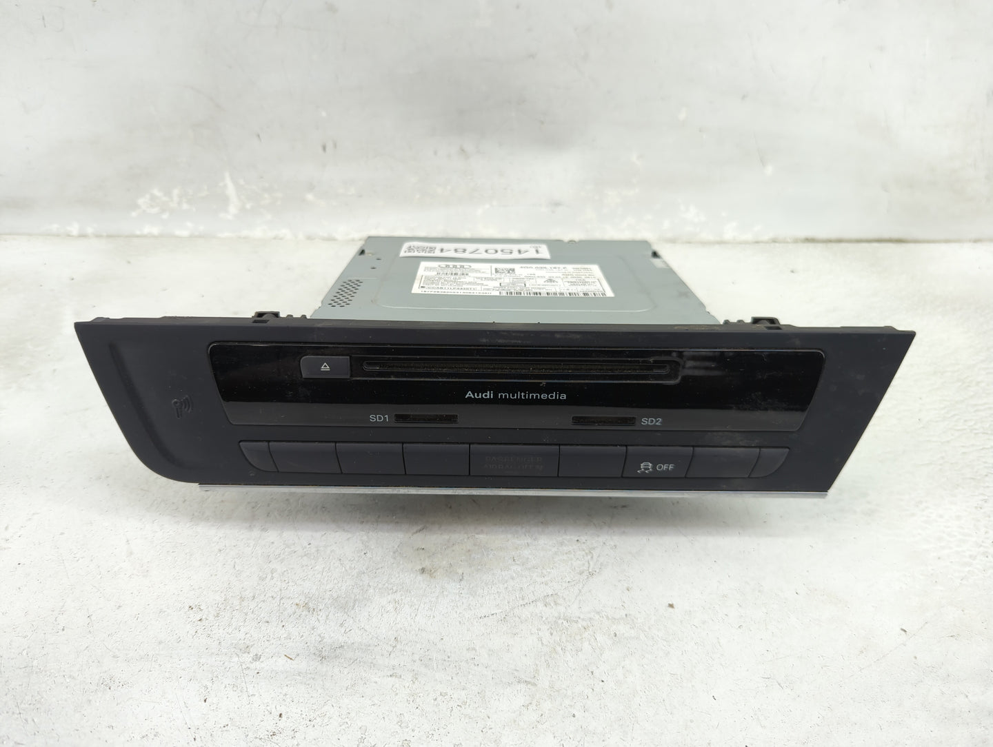 2012-2015 Audi A6 Radio AM FM Cd Player Receiver Replacement P/N:4G0035187F 4G0035187D, 28382023 Fits Fits 2012 2013 2014 20
