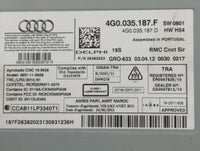 2012-2015 Audi A6 Radio AM FM Cd Player Receiver Replacement P/N:4G0035187F 4G0035187D, 28382023 Fits Fits 2012 2013 2014 20