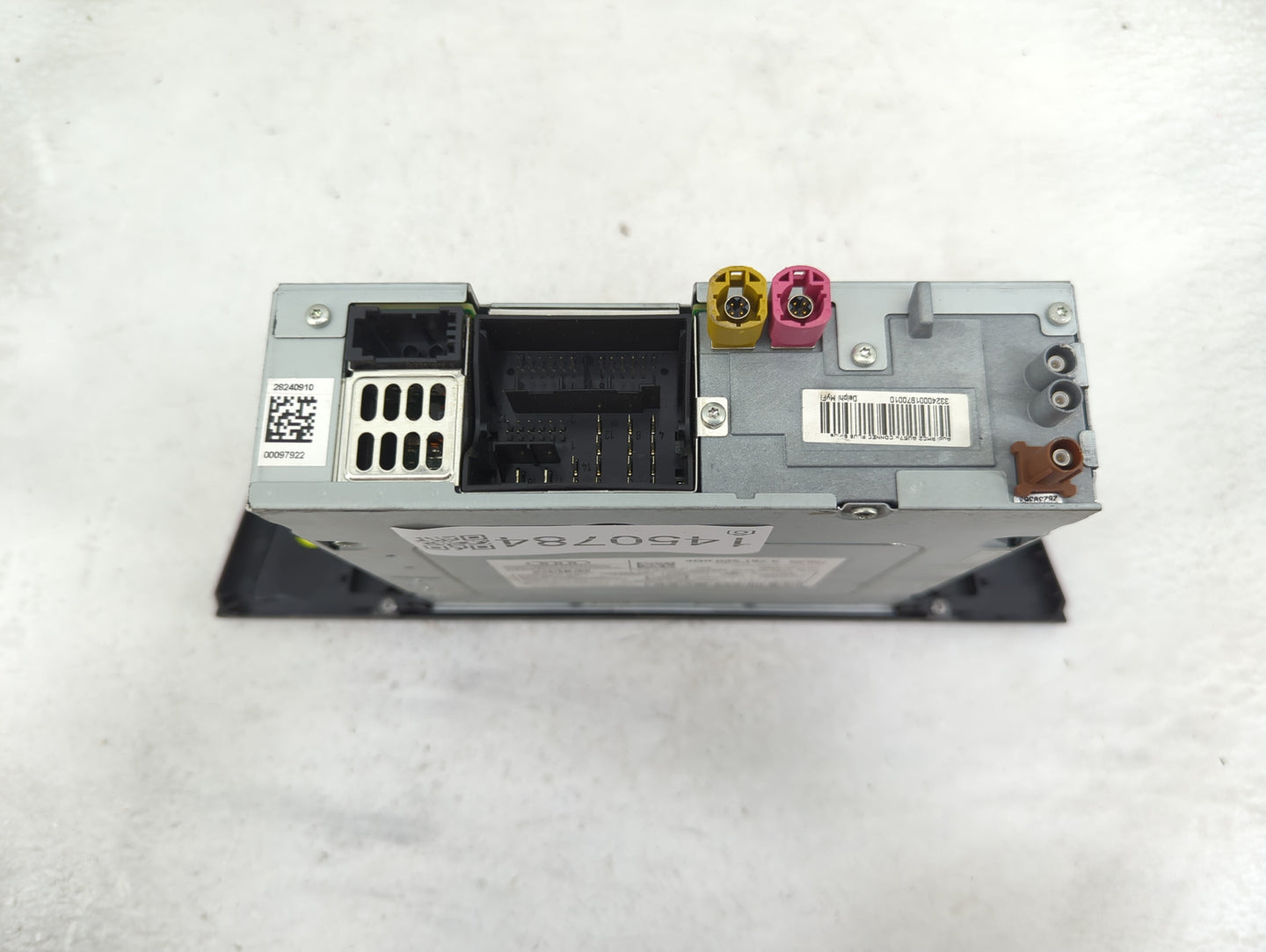2012-2015 Audi A6 Radio AM FM Cd Player Receiver Replacement P/N:4G0035187F 4G0035187D, 28382023 Fits Fits 2012 2013 2014 20