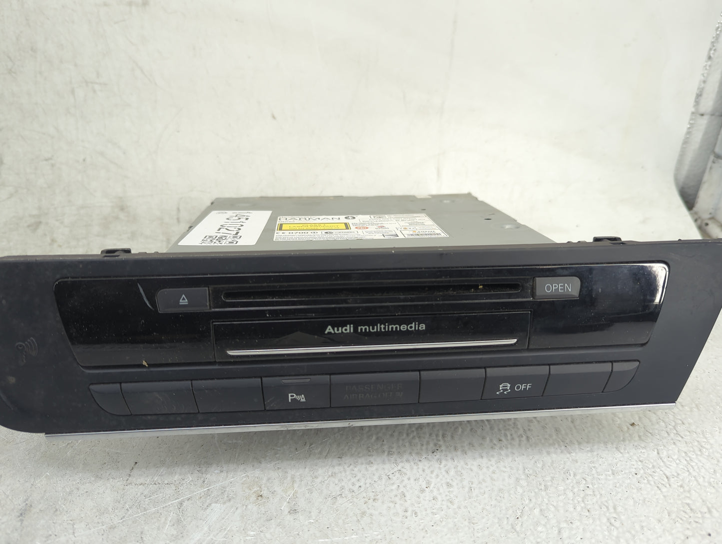 2012-2015 Audi A6 Radio AM FM Cd Player Receiver Replacement P/N:4G0035746D AD10-0169005 Fits Fits 2012 2013 2014 2015 OEM U