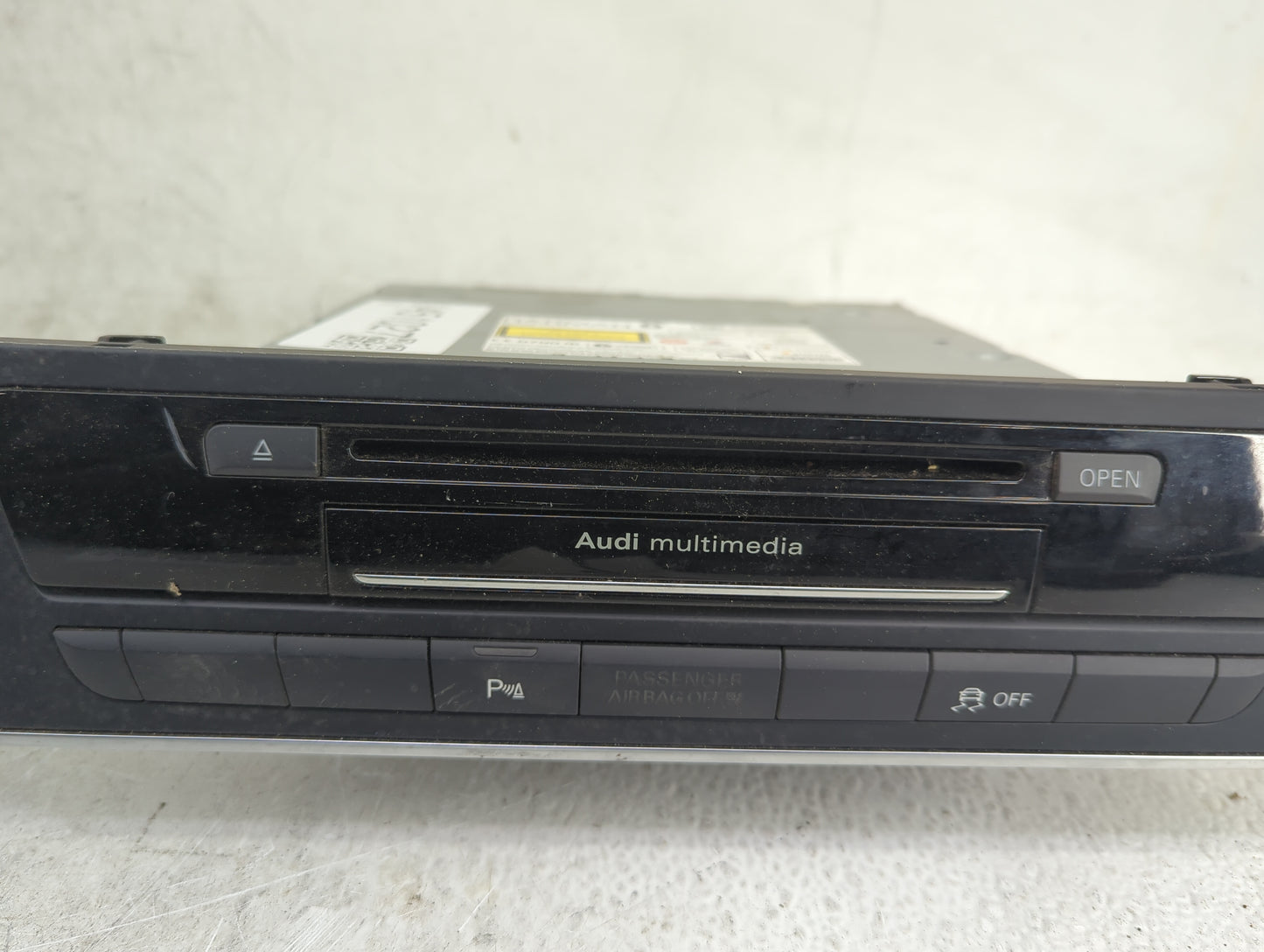 2012-2015 Audi A6 Radio AM FM Cd Player Receiver Replacement P/N:4G0035746D AD10-0169005 Fits Fits 2012 2013 2014 2015 OEM U