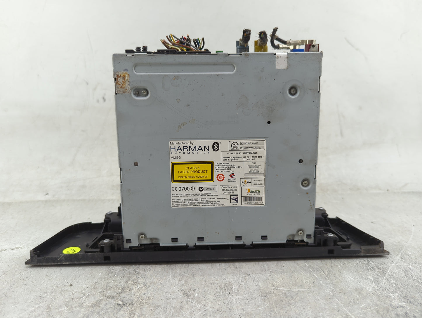 2012-2015 Audi A6 Radio AM FM Cd Player Receiver Replacement P/N:4G0035746B 8X0035110A Fits Fits 2012 2013 2014 2015 OEM Use