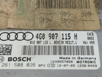 2013-2016 Audi A6 PCM Engine Control Computer ECU ECM PCU OEM P/N:4G0907115H 8K2907115L, 0261S08026 Fits Fits 2013 2014 2015