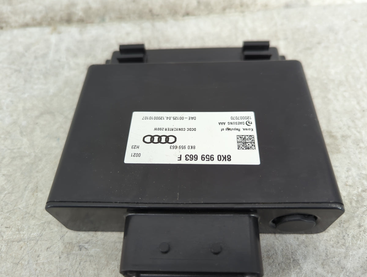2013-2018 Audi A6 Body Control Module Bcm 8k0959663f|8k0959663 - Oemusedautoparts1.com