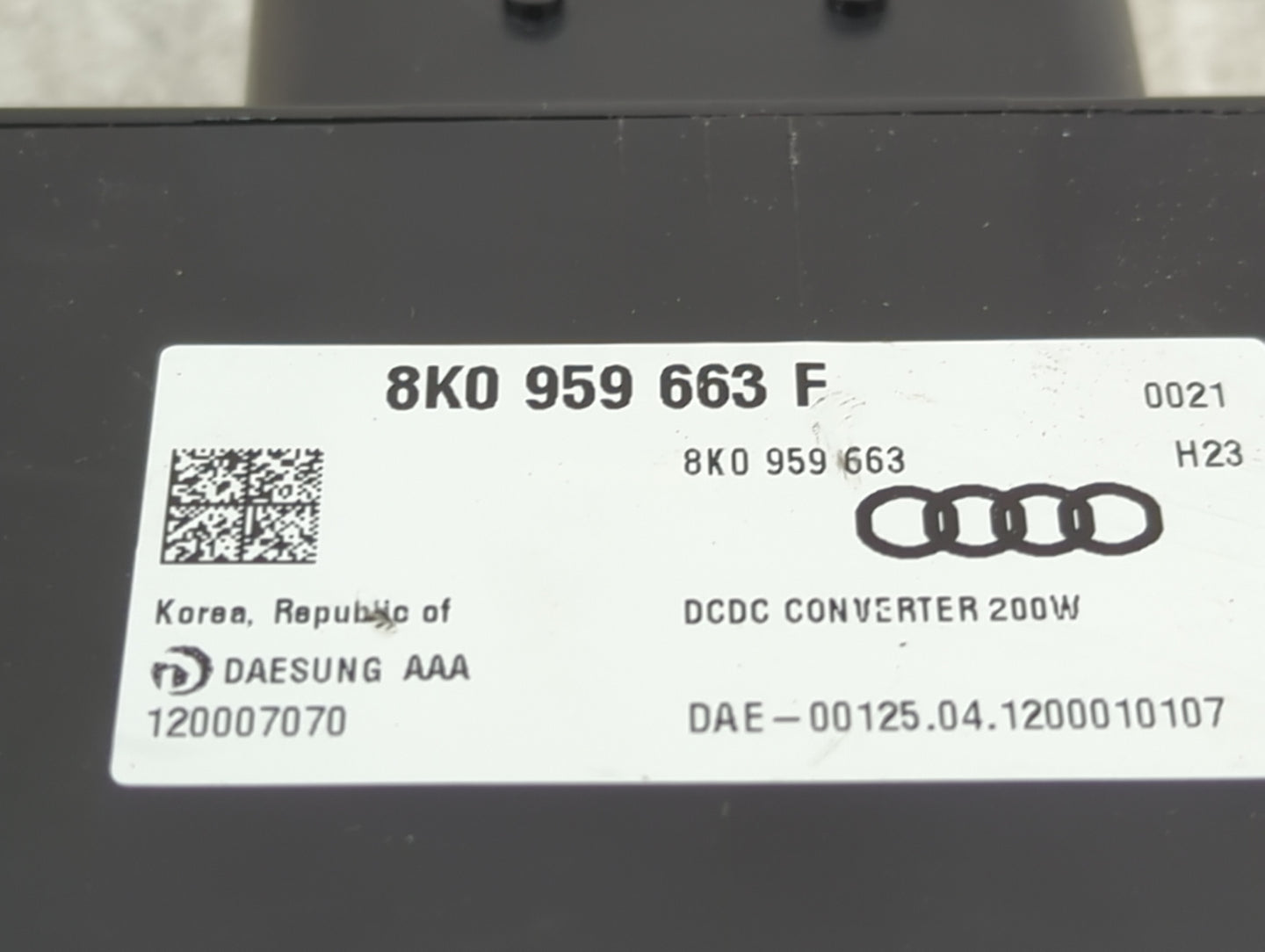 2013-2018 Audi A6 Body Control Module Bcm 8k0959663f|8k0959663 - Oemusedautoparts1.com