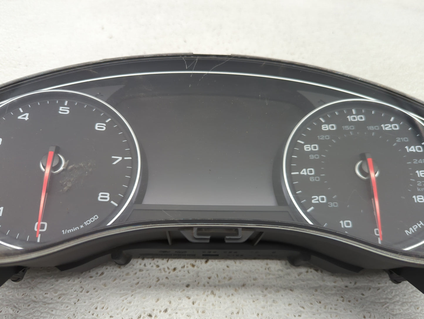 2012-2015 Audi A6 Instrument Cluster Speedometer Gauges P/N:4G8920983E 0263672158 Fits Fits 2012 2013 2014 2015 OEM Used Aut