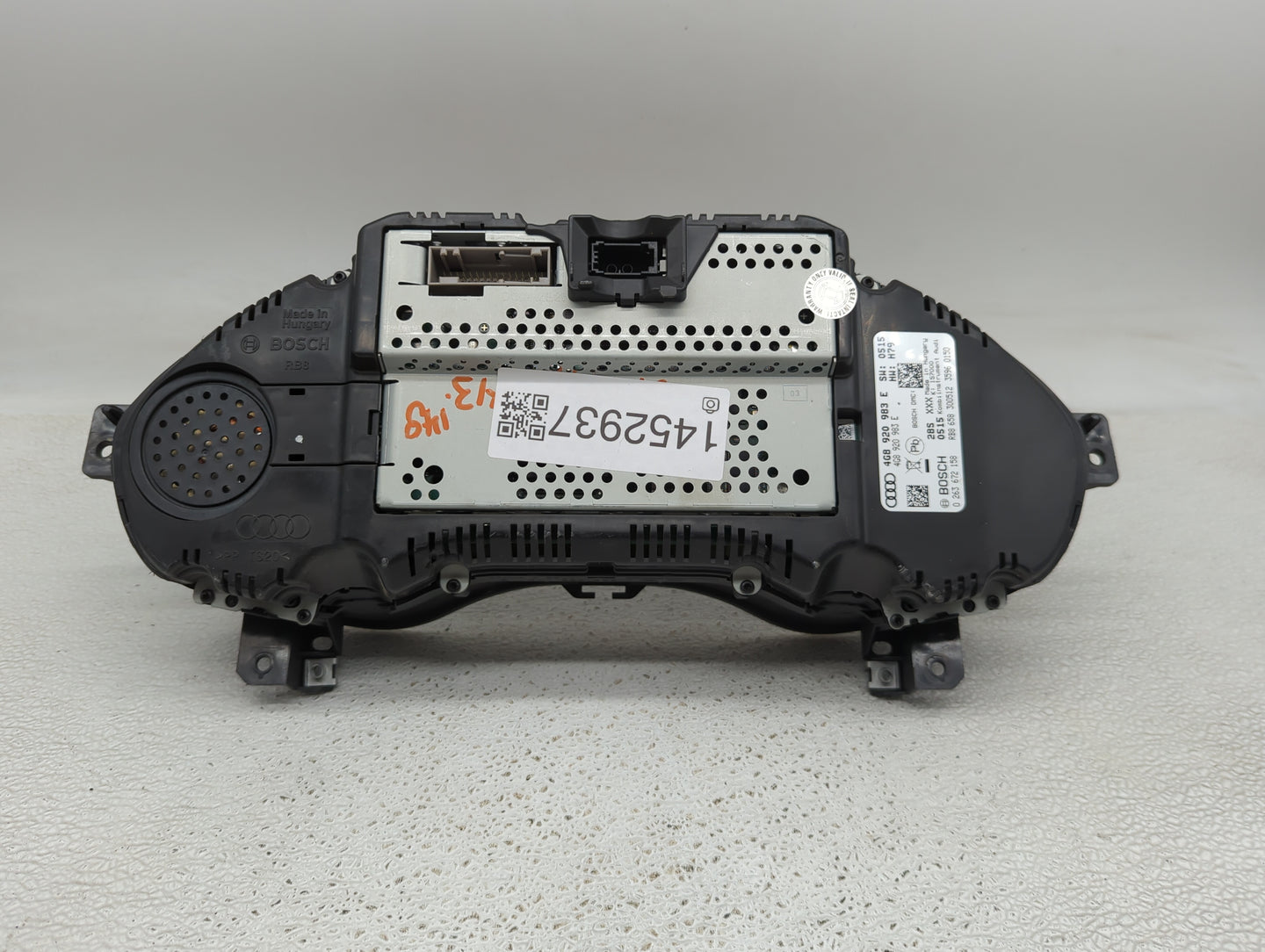 2012-2015 Audi A6 Instrument Cluster Speedometer Gauges P/N:4G8920983E 0263672158 Fits Fits 2012 2013 2014 2015 OEM Used Aut
