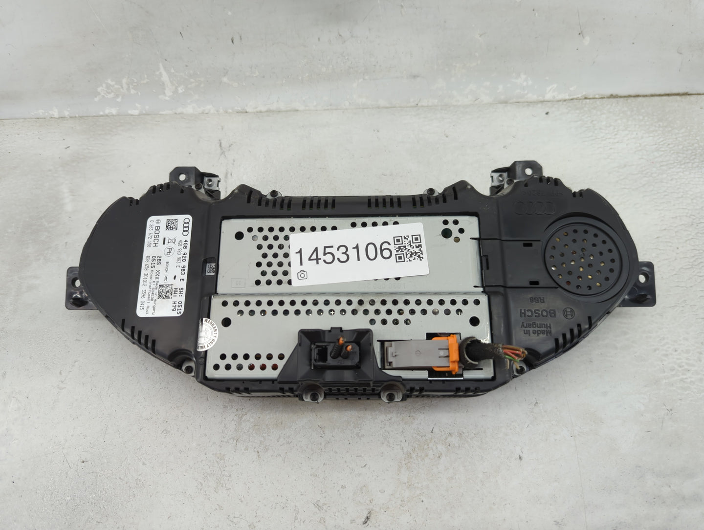 2012-2015 Audi A6 Instrument Cluster Speedometer Gauges P/N:0 263 672 158 4G8 920 983 E Miles: Fits Fits 2012 2013 2014 2015