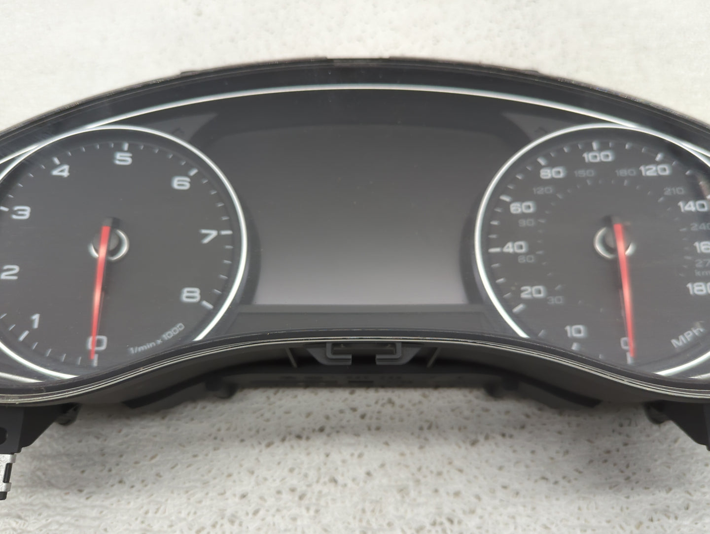 2012-2015 Audi A6 Instrument Cluster Speedometer Gauges P/N:4G8920983E 0263672158 Miles:139K Fits Fits 2012 2013 2014 2015 O
