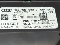 2012-2015 Audi A6 Instrument Cluster Speedometer Gauges P/N:4G8920983E 0263672158 Miles:139K Fits Fits 2012 2013 2014 2015 O