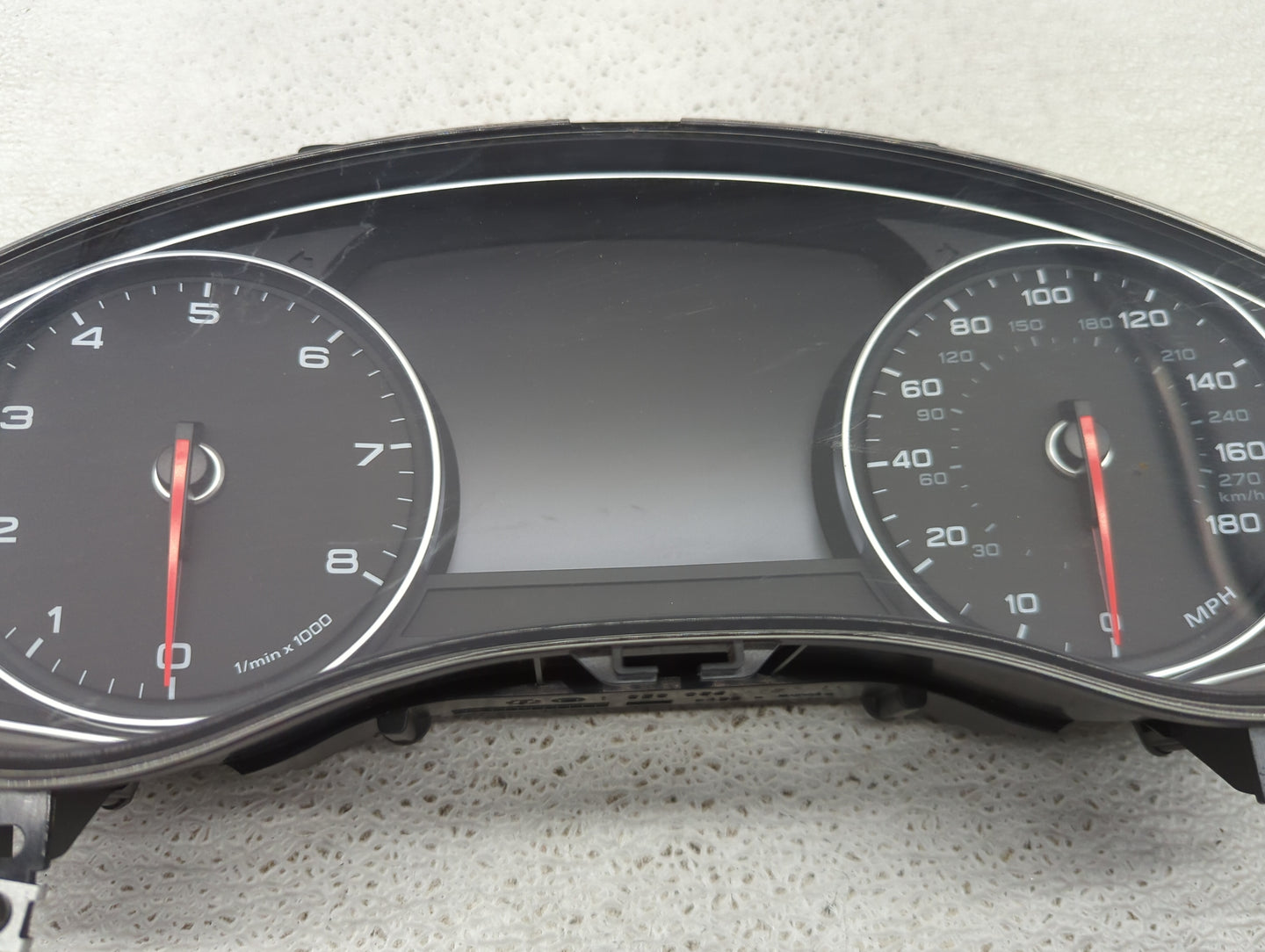 2012-2015 Audi A6 Instrument Cluster Speedometer Gauges P/N:4G8920983E 0263672158 Miles:62K Fits Fits 2012 2013 2014 2015 OE