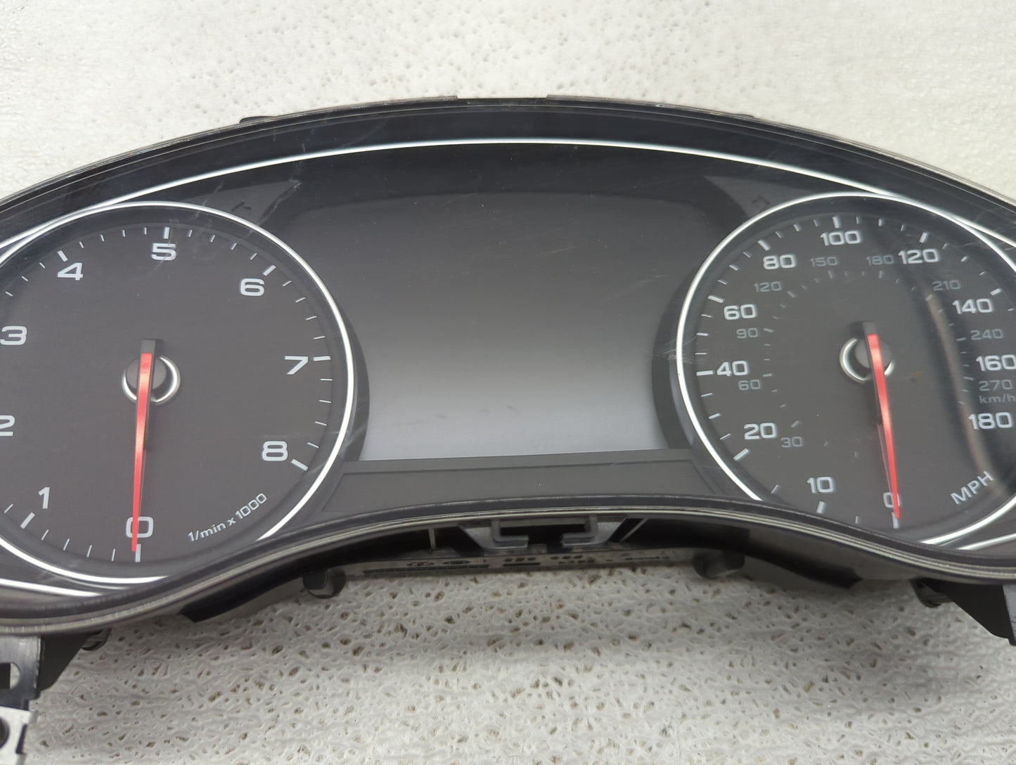 2012-2015 Audi A6 Instrument Cluster Speedometer Gauges P/N:4G8920983E 0263672158 Miles:62K Fits Fits 2012 2013 2014 2015 OE