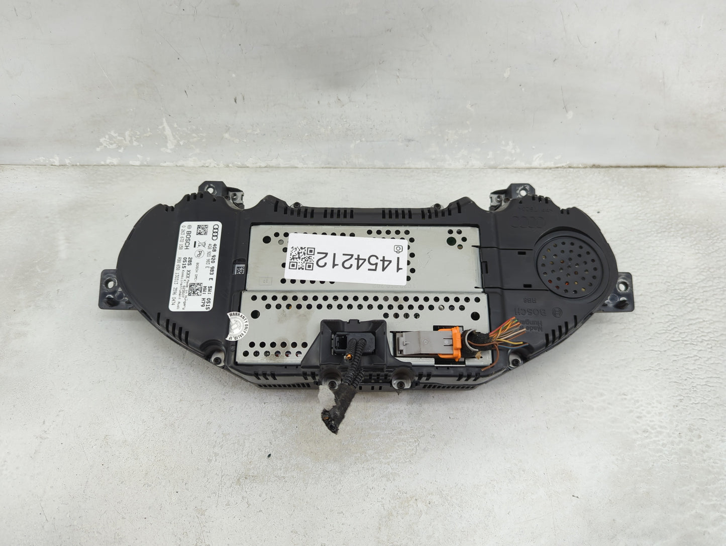 2012-2015 Audi A6 Instrument Cluster Speedometer Gauges P/N:4G8920983E 0263672158 Miles:99K Fits Fits 2012 2013 2014 2015 OE