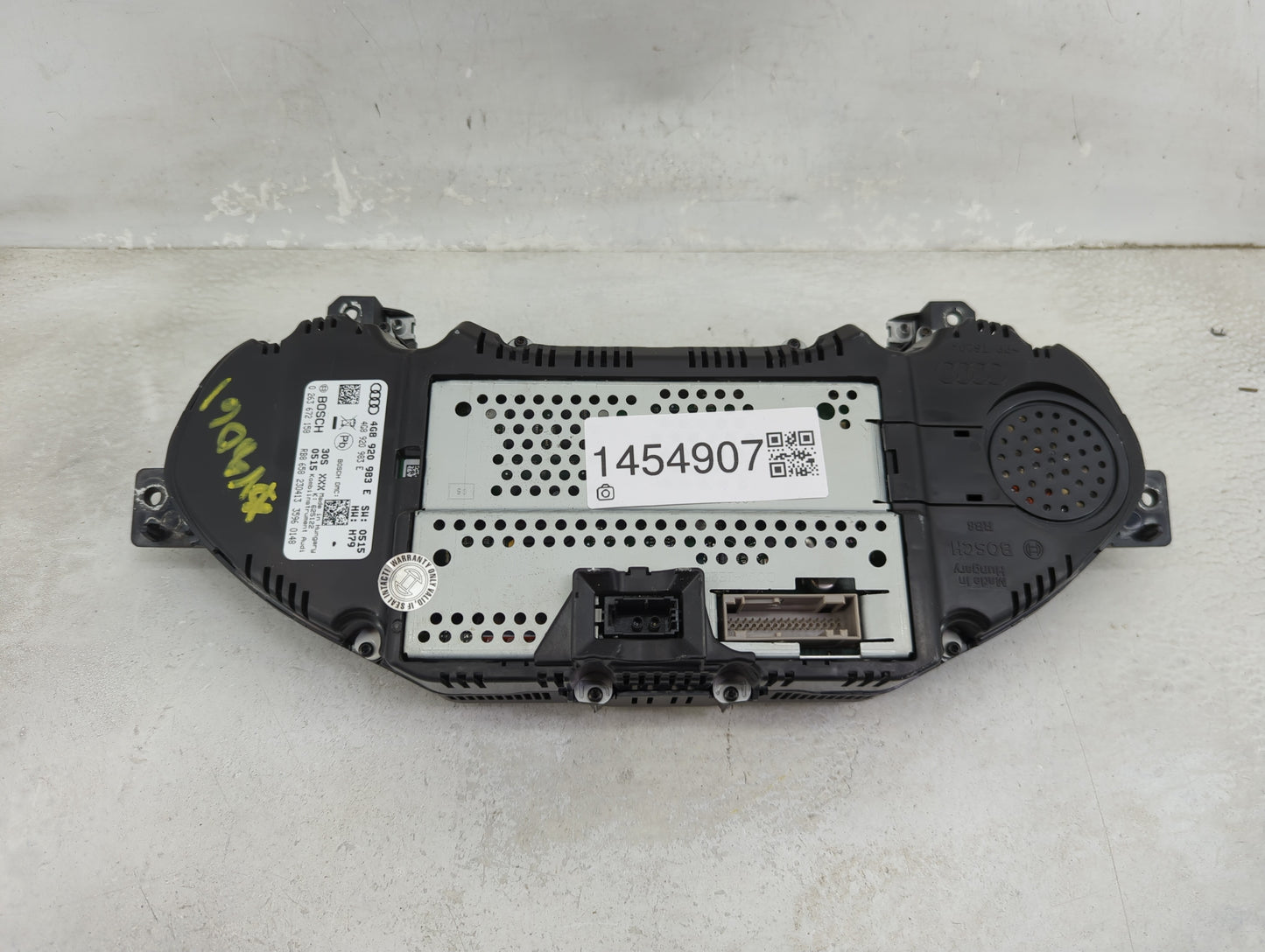 2012-2015 Audi A6 Instrument Cluster Speedometer Gauges P/N:4G8920983E 0263672158 Miles: Fits Fits 2012 2013 2014 2015 OEM U