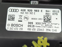 2012-2015 Audi A6 Instrument Cluster Speedometer Gauges P/N:4G8920983E 0263672158 Miles: Fits Fits 2012 2013 2014 2015 OEM U