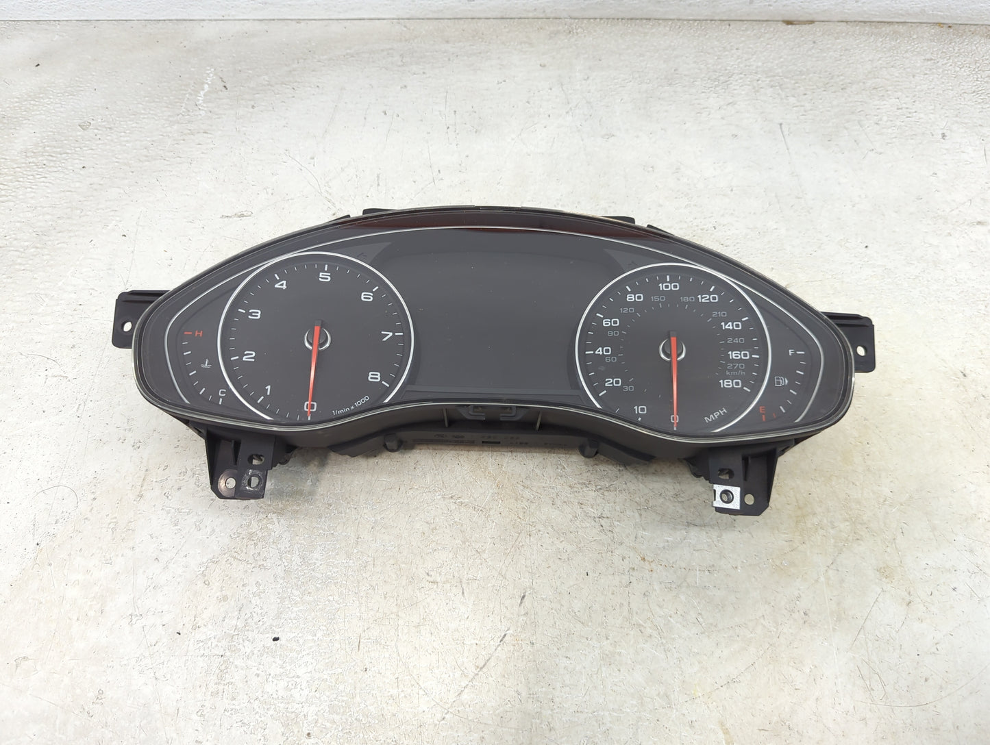 2012-2015 Audi A6 Instrument Cluster Speedometer Gauges P/N:0 263 672 158 4G8 920 983 E Miles: Fits Fits 2012 2013 2014 2015