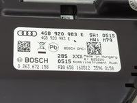 2012-2015 Audi A6 Instrument Cluster Speedometer Gauges P/N:0 263 672 158 4G8 920 983 E Miles: Fits Fits 2012 2013 2014 2015