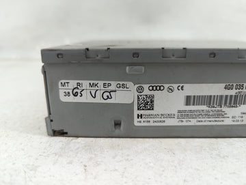 2012-2015 Audi A6 Radio AM FM Cd Player Receiver Replacement P/N:0005 130A HS A156 2400626 Fits OEM Used Auto Parts