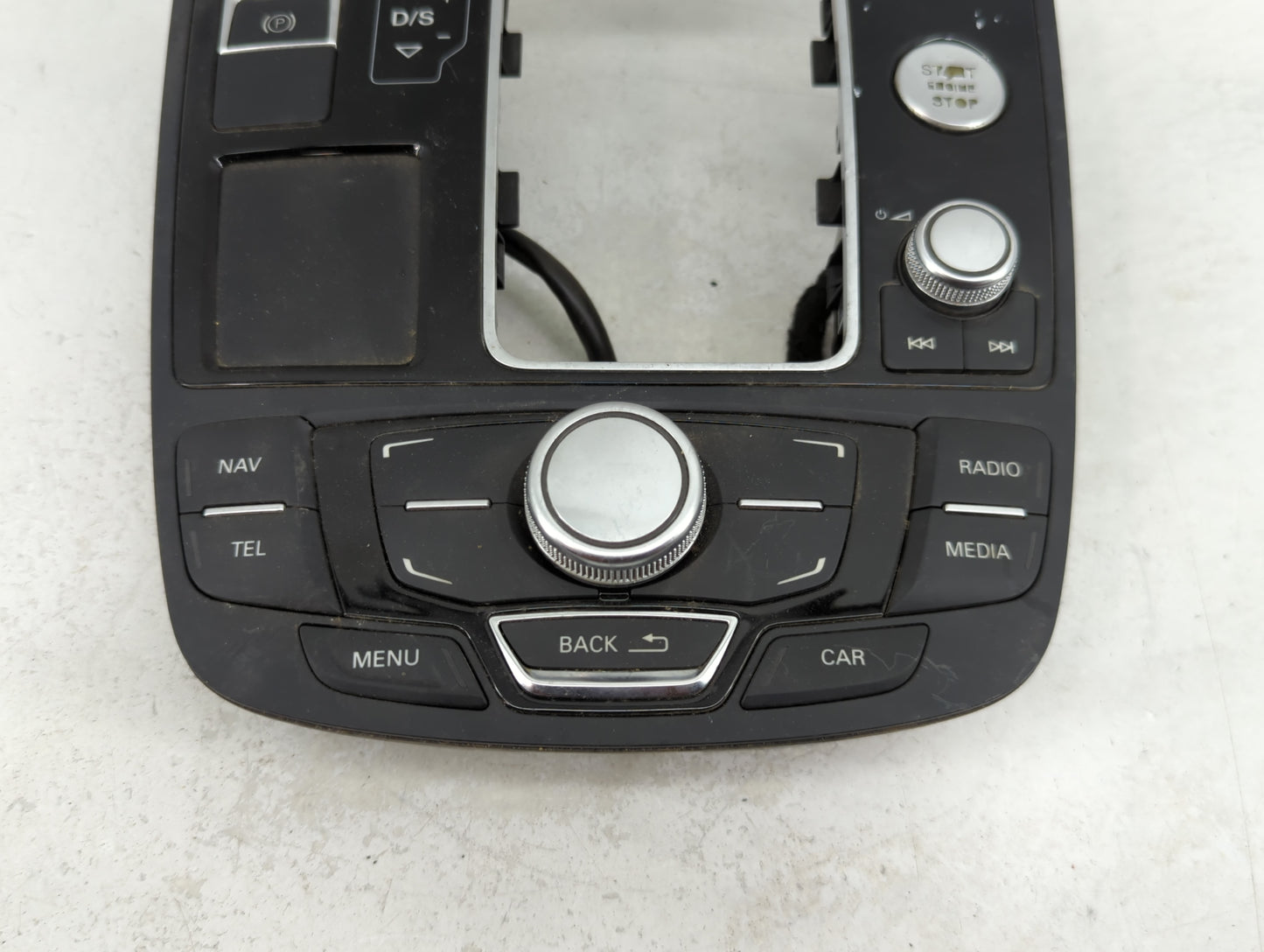 2012-2015 Audi A6 Radio Control Panel 1455889 - Oemusedautoparts1.com