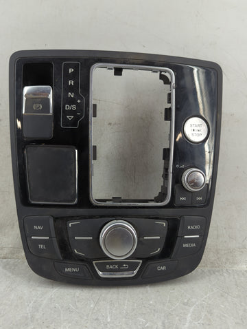 2012-2015 Audi A6 Radio Control Panel 1455890 - Oemusedautoparts1.com