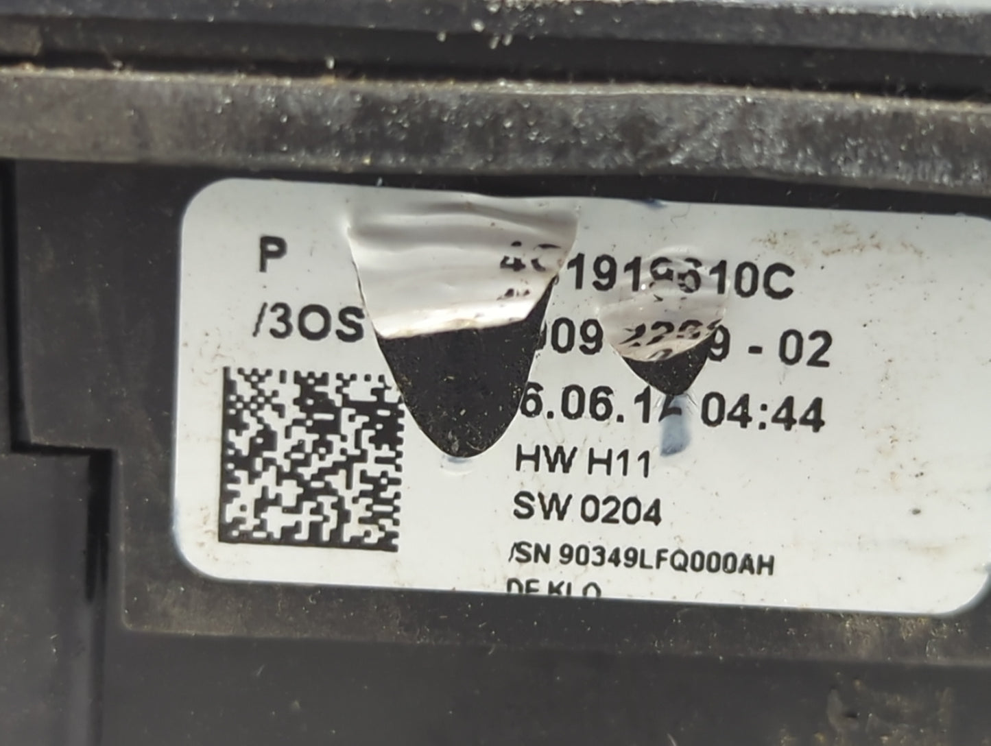 2012-2015 Audi A6 Radio Control Panel 1455890 - Oemusedautoparts1.com