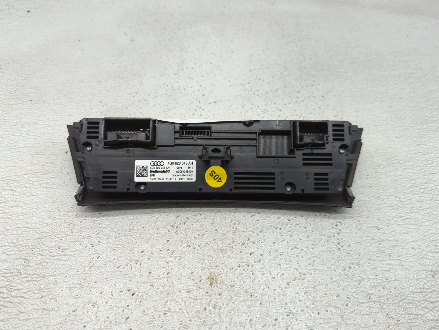 2012-2015 Audi A6 Climate Control Module Temperature AC/Heater Replacement P/N:4G0 820 043 AH Fits Fits 2012 2013 2014 2015 