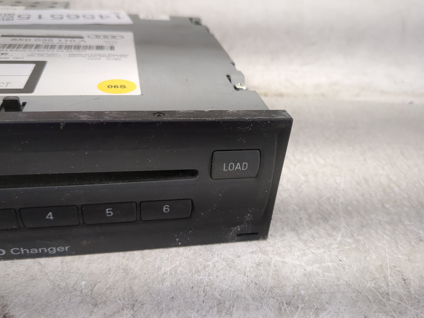 2012-2013 Audi A6 Radio Cd Changer 8x0035110a|8x0035110|cx-ca1991g - Oemusedautoparts1.com