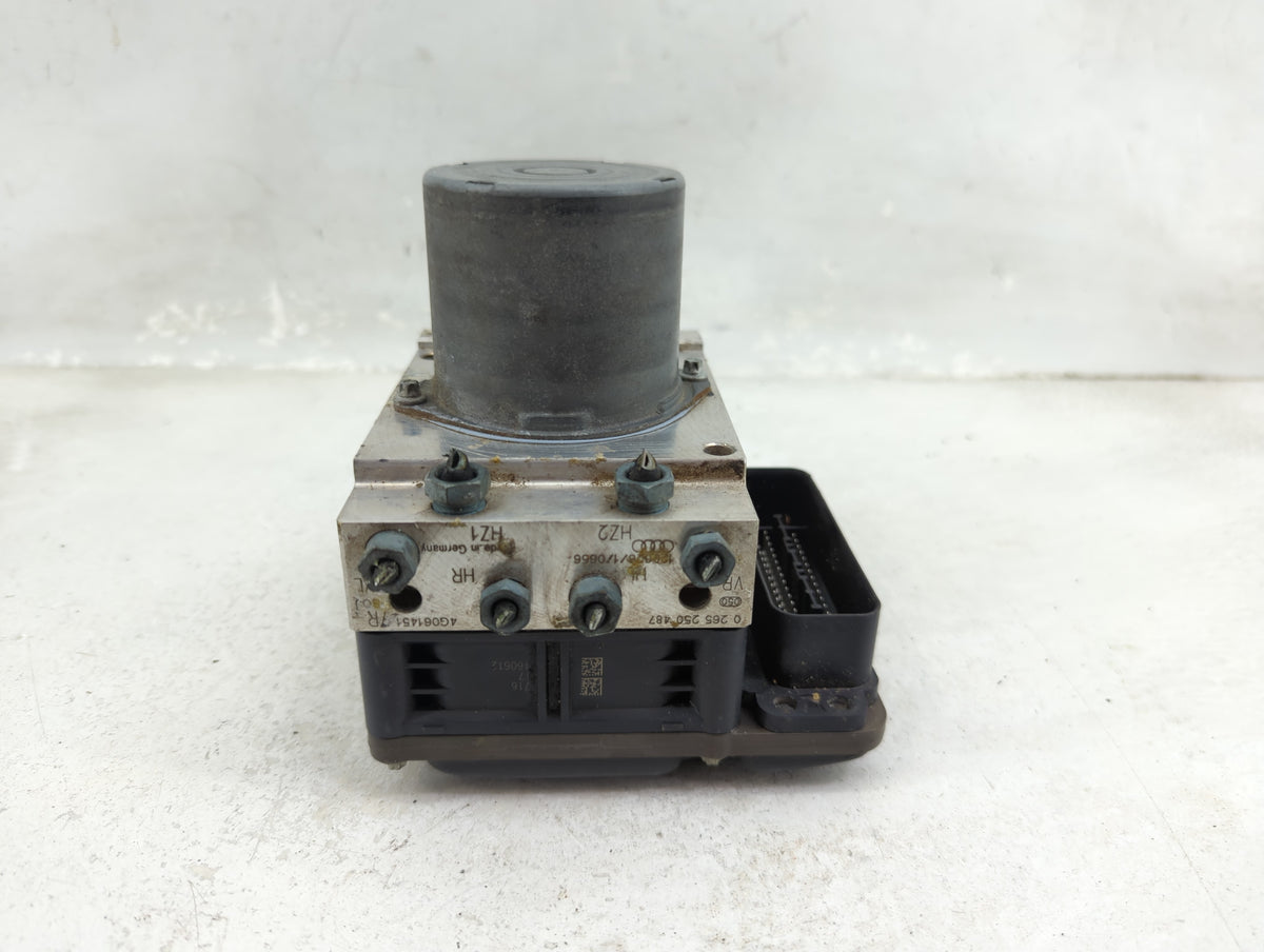 2012-2013 Audi A6 Anti-Lock Brake ABS Pump Module Actuator OEM P/N:4G0 907 379 H Fits Fits 2012 2013 2014 2015 OEM Used Auto