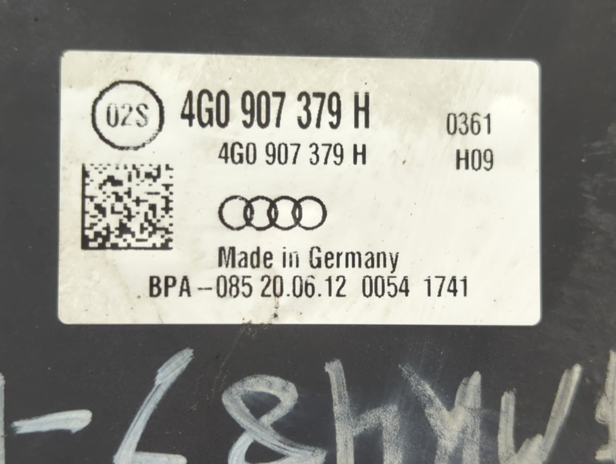 2012-2013 Audi A6 Anti-Lock Brake ABS Pump Module Actuator OEM P/N:4G0 907 379 H Fits Fits 2012 2013 2014 2015 OEM Used Auto