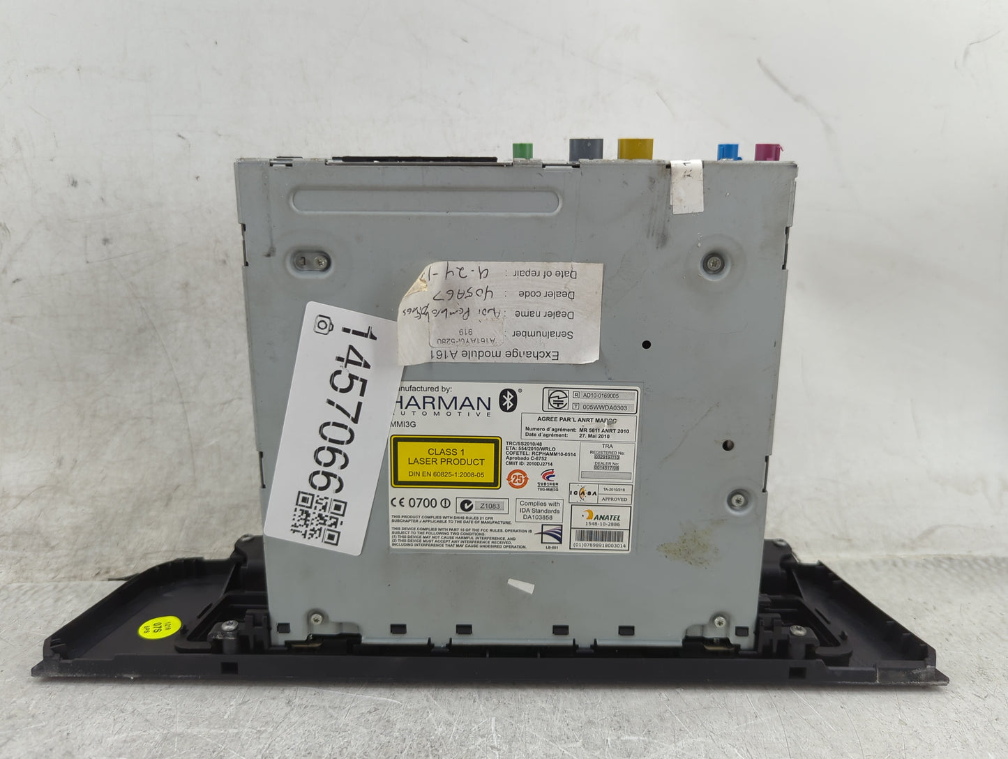 2012-2015 Audi A6 Radio AM FM Cd Player Receiver Replacement P/N:4G0035746D 4G0035746B Fits Fits 2012 2013 2014 2015 OEM Use