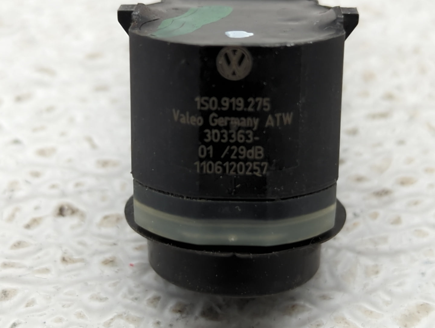 2013 Audi A6 Front Park Assist Sensor Black - Oemusedautoparts1.com