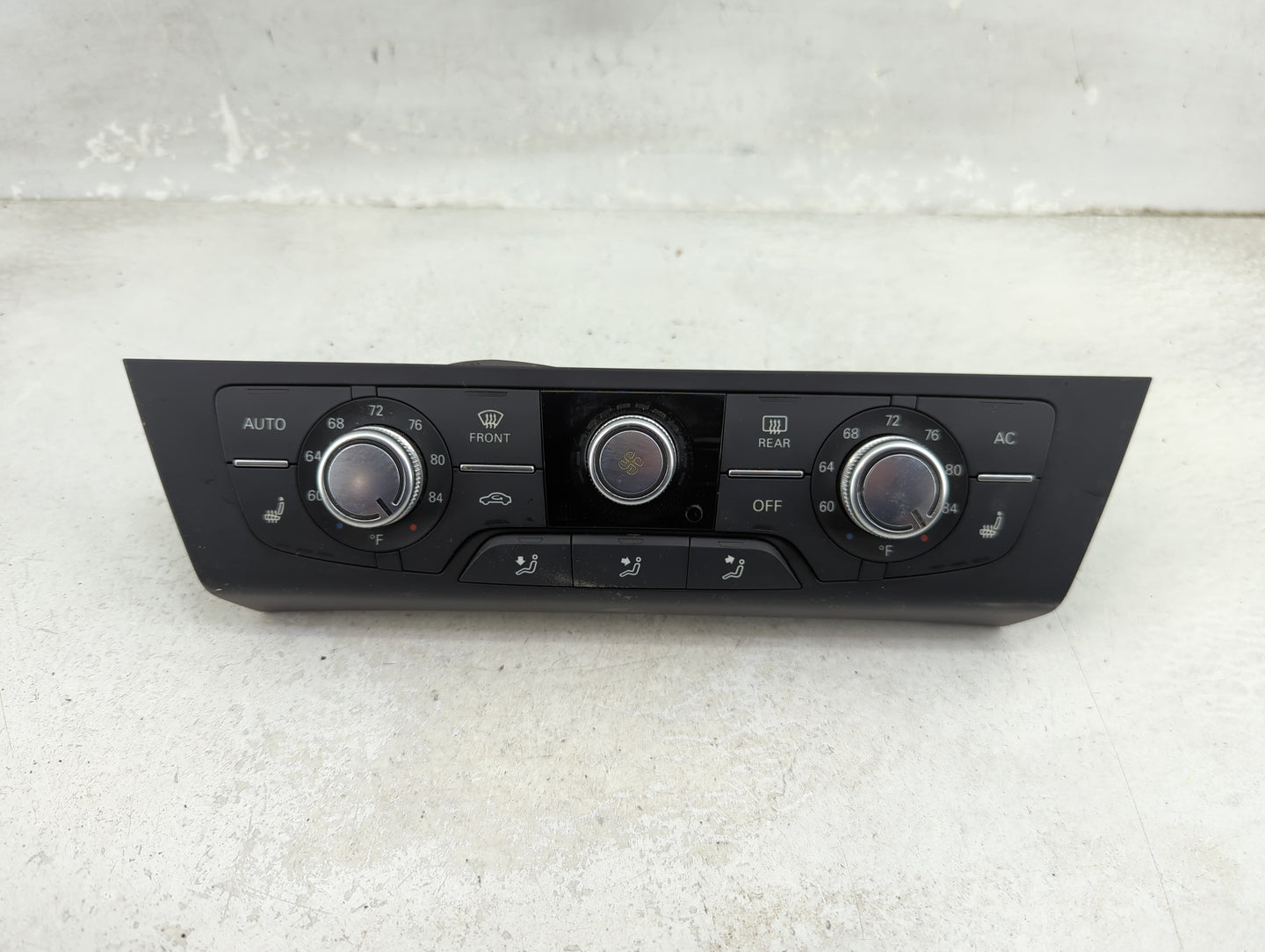 2012-2015 Audi A6 Climate Control Module Temperature AC/Heater Replacement P/N:4G0 820 043 N 4G0 820 043 AG Fits OEM Used Au