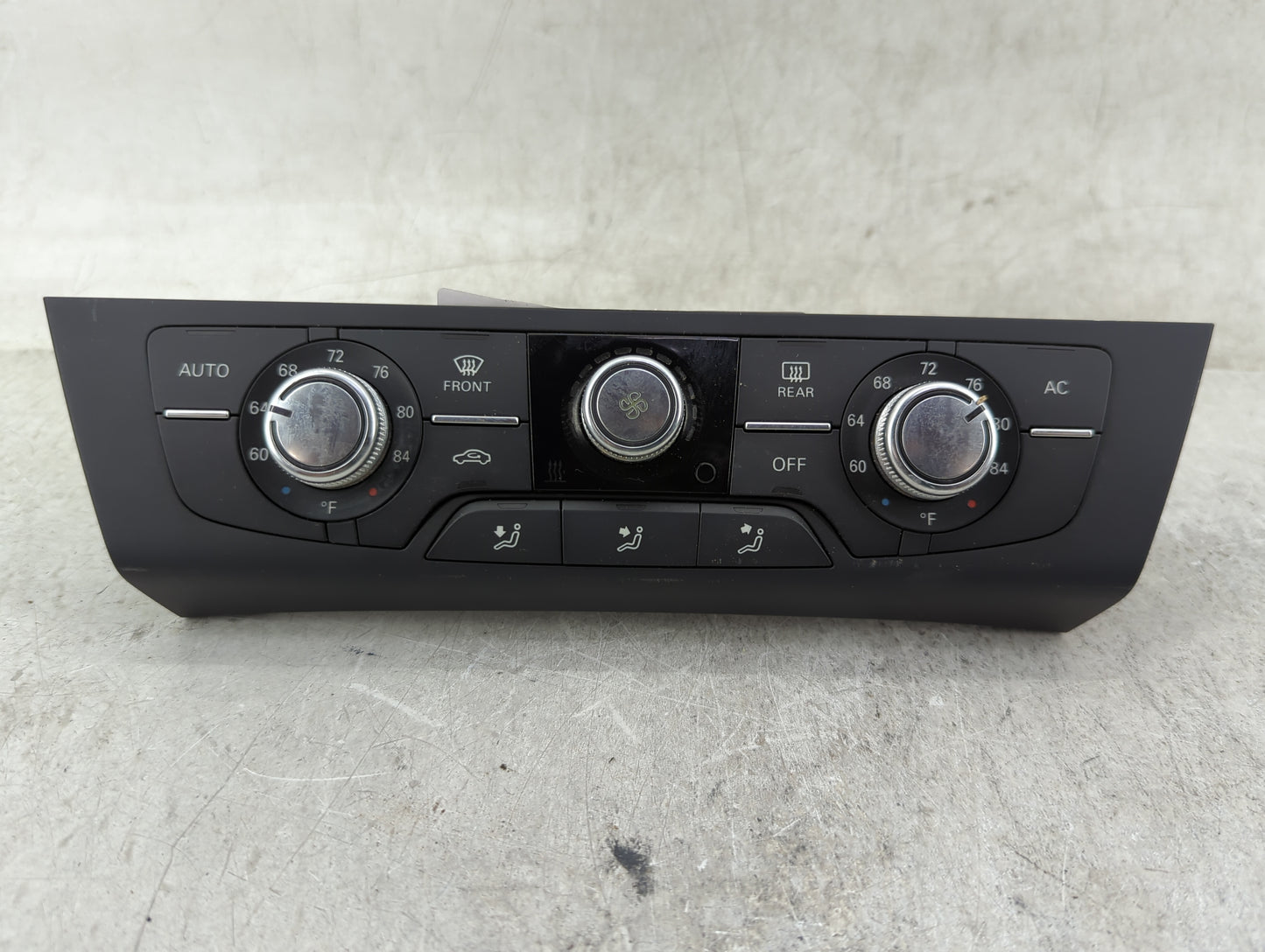 2012-2013 Audi A6 Climate Control Module Temperature AC/Heater Replacement P/N:4G0 820 043 AG Fits Fits 2012 2013 OEM Used A