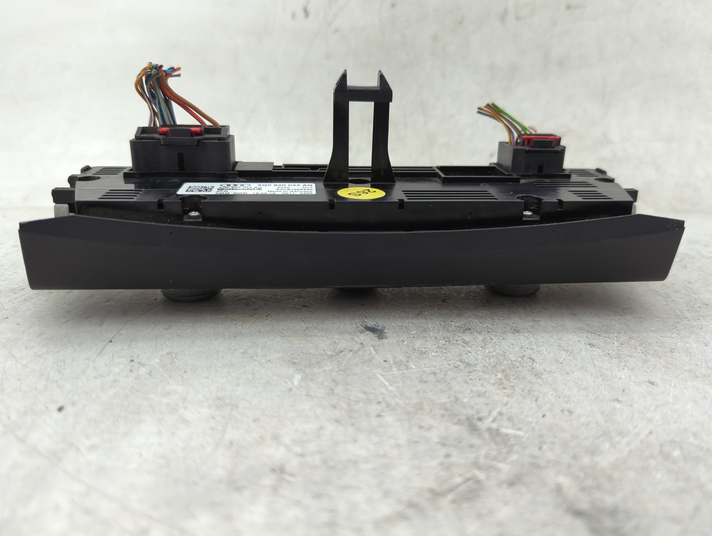 2012-2013 Audi A6 Climate Control Module Temperature AC/Heater Replacement P/N:4G0 820 043 AG Fits Fits 2012 2013 OEM Used A