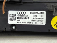 2012-2015 Audi A6 Climate Control Module Temperature AC/Heater Replacement P/N:4G0820043AH A2C81395400 Fits OEM Used Auto Pa