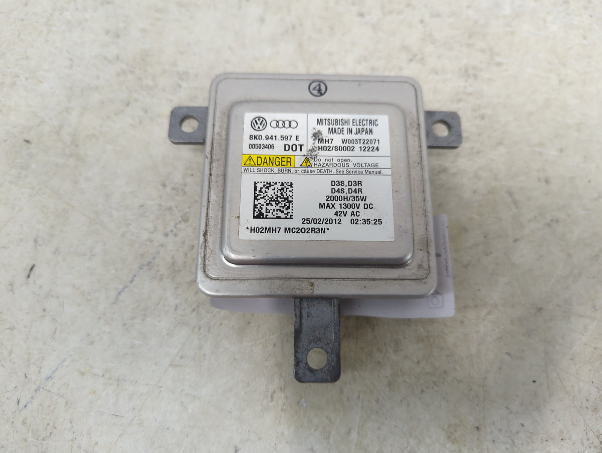 2013 Audi A6 Headlight Ballast Head Light 1462931 - Oemusedautoparts1.com