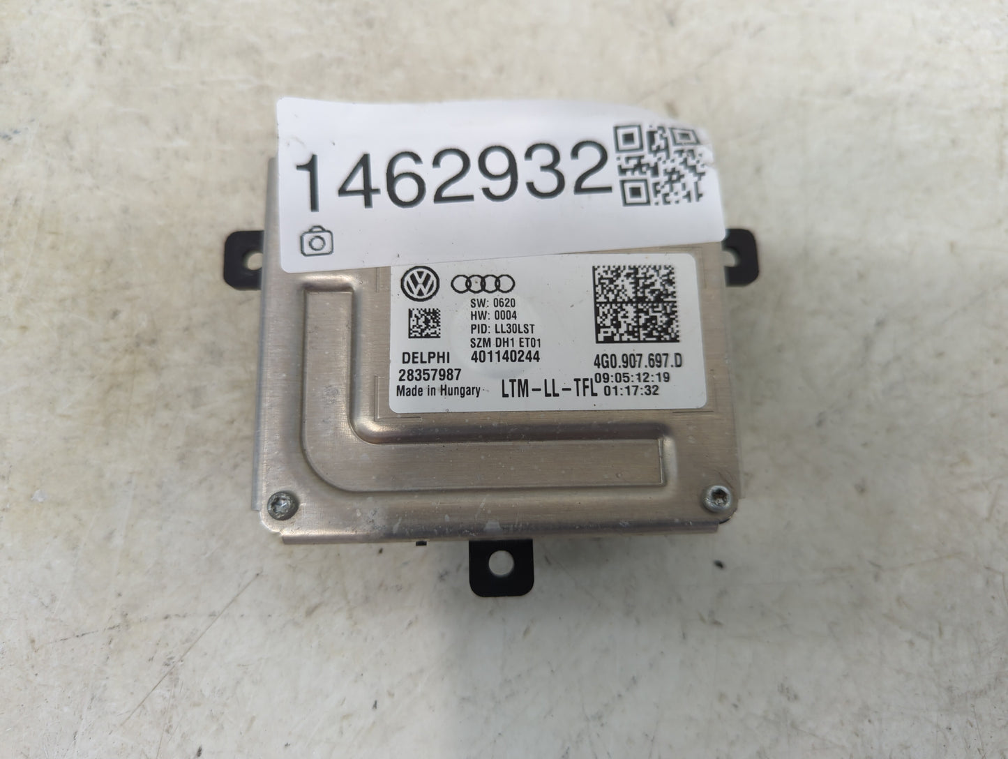 2013-2013 Audi A6 Headlight Ballast Head Light 1462932 - Oemusedautoparts1.com