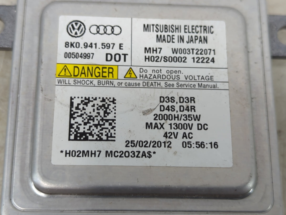 2015 Audi A6 Headlight Ballast Head Light 1462935 - Oemusedautoparts1.com