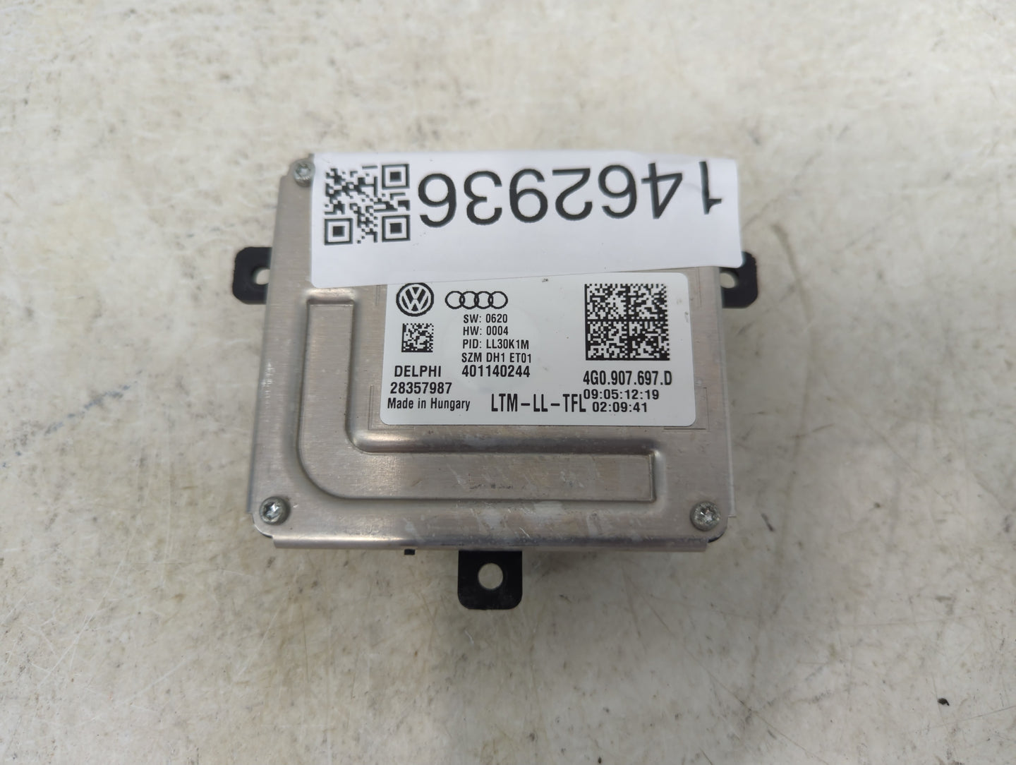 2013-2013 Audi A6 Headlight Ballast Head Light 1462936 - Oemusedautoparts1.com