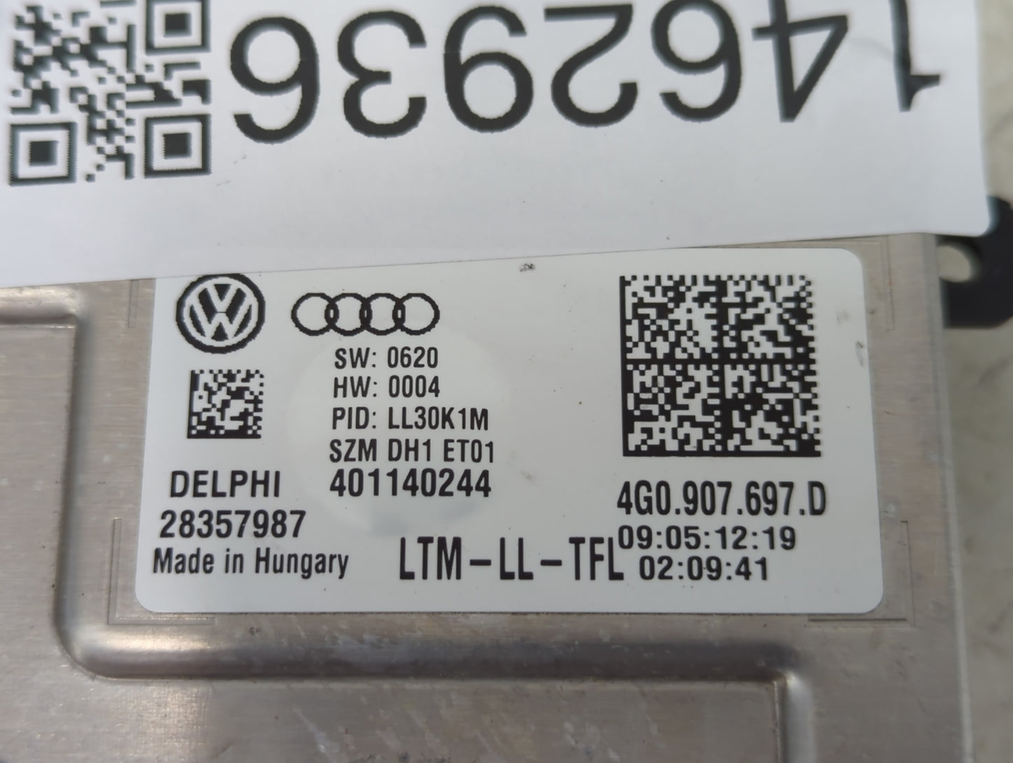 2013-2013 Audi A6 Headlight Ballast Head Light 1462936 - Oemusedautoparts1.com