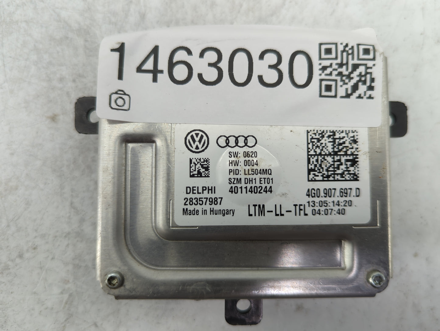 2013-2013 Audi A6 Headlight Ballast Head Light 1463030 - Oemusedautoparts1.com