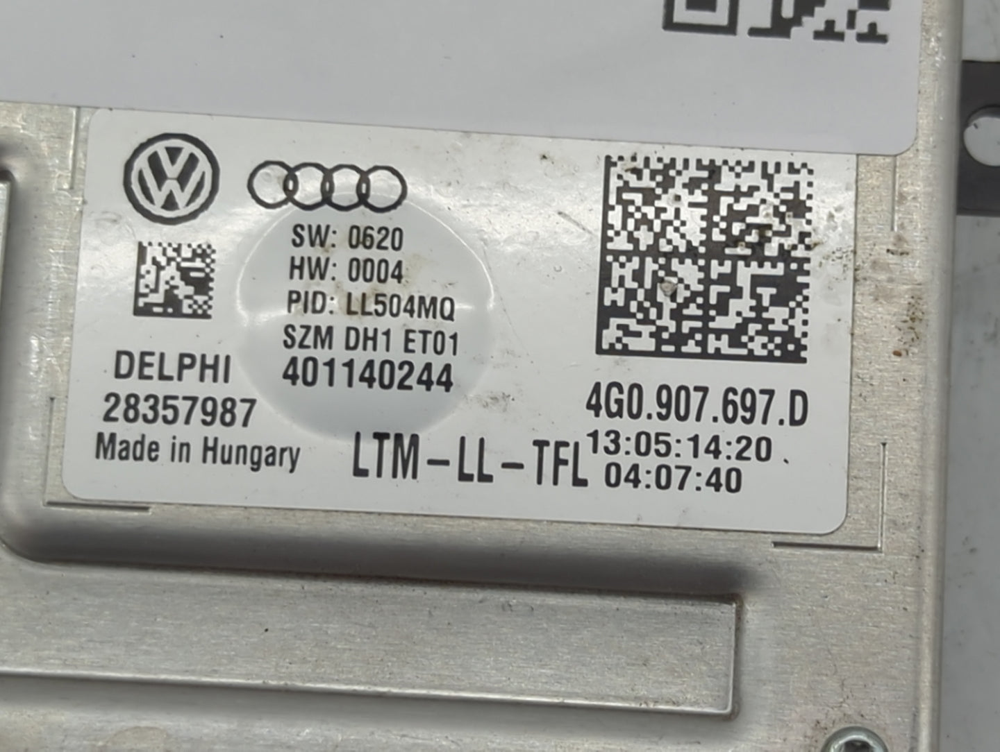 2013-2013 Audi A6 Headlight Ballast Head Light 1463030 - Oemusedautoparts1.com