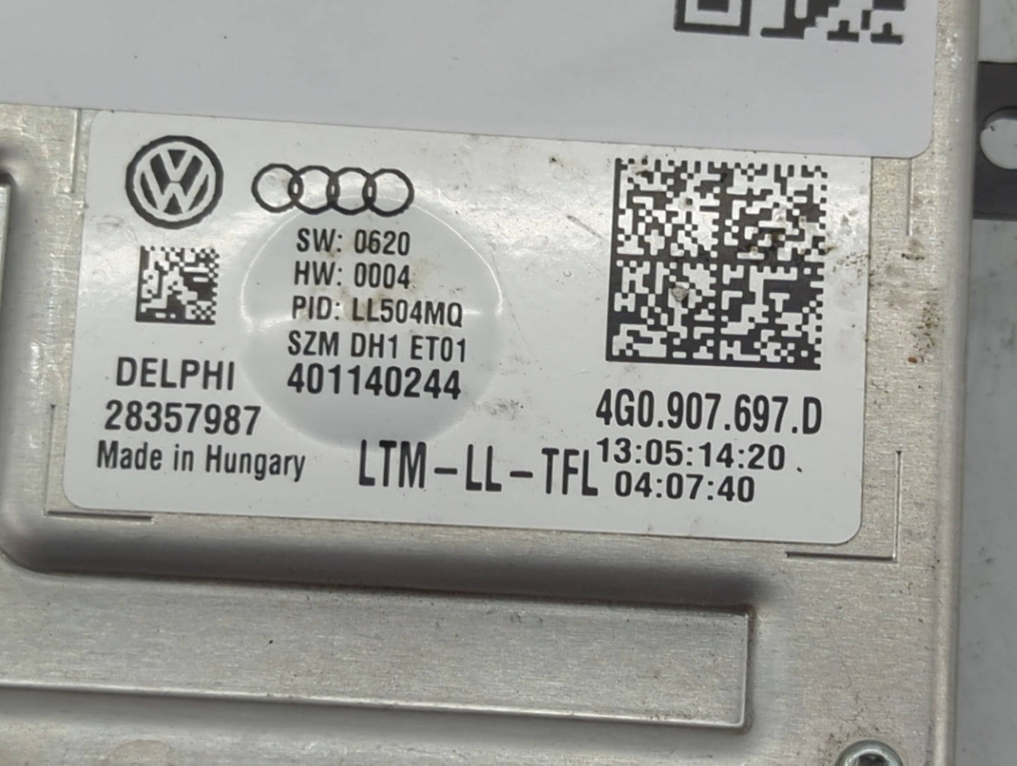 2013-2013 Audi A6 Headlight Ballast Head Light 1463030 - Oemusedautoparts1.com