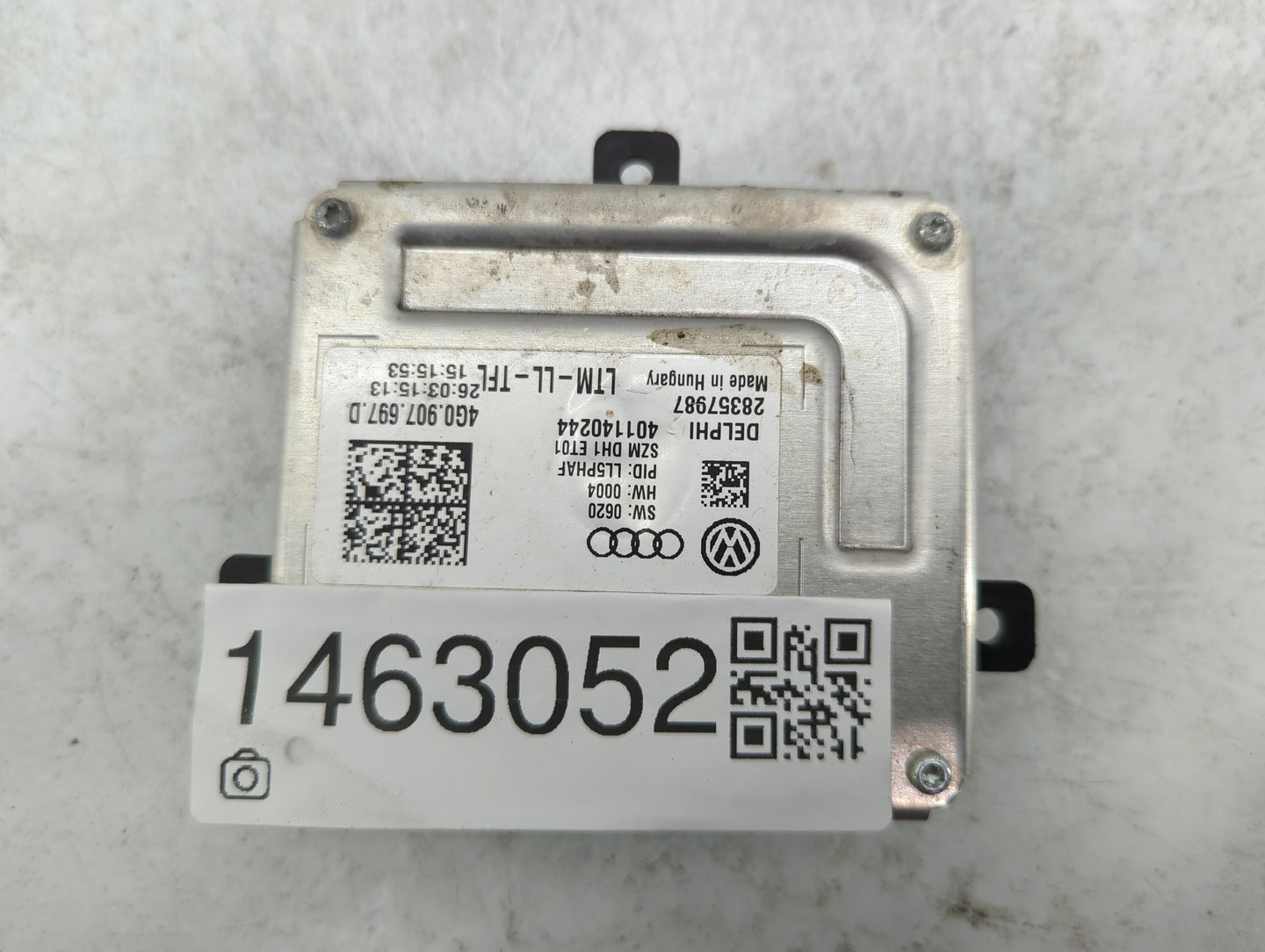 2013-2013 Audi A6 Headlight Ballast Head Light 1463052 - Oemusedautoparts1.com