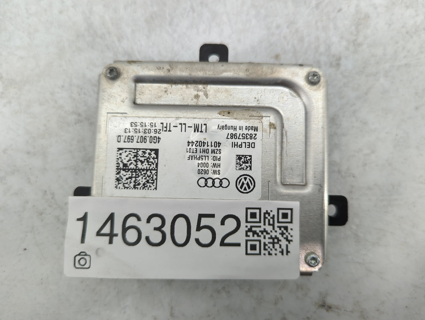 2013-2013 Audi A6 Headlight Ballast Head Light 1463052 - Oemusedautoparts1.com