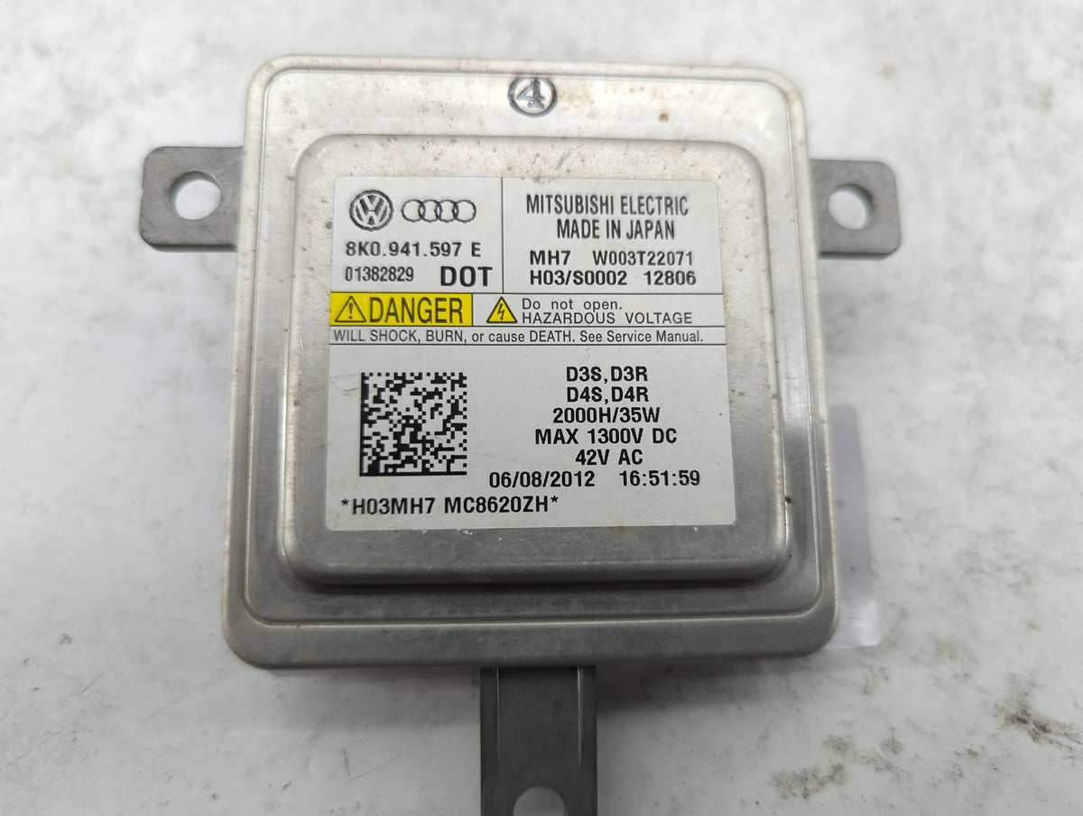 2013 Audi A6 Headlight Ballast Head Light 1463103 - Oemusedautoparts1.com