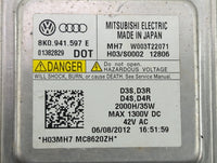 2013 Audi A6 Headlight Ballast Head Light 1463103 - Oemusedautoparts1.com